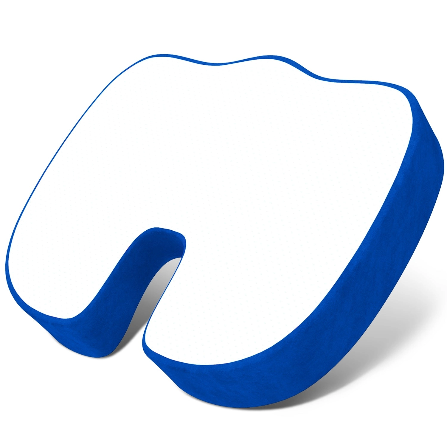 Blue seat cushion foam core without its cover
