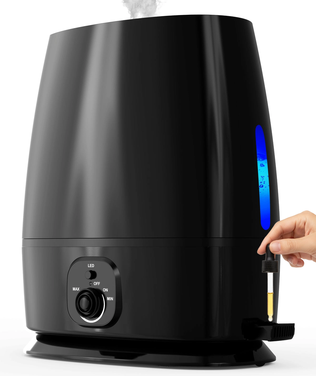 6L Top Fill Humidifier in Black
