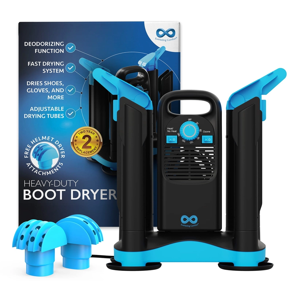 Everlasting Comfort silent boot dryer with its box
